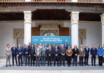 Page muestra su «orgullo» por «ser el primero en reaccionar» cuando se suprimió el premio de Tauromaquia