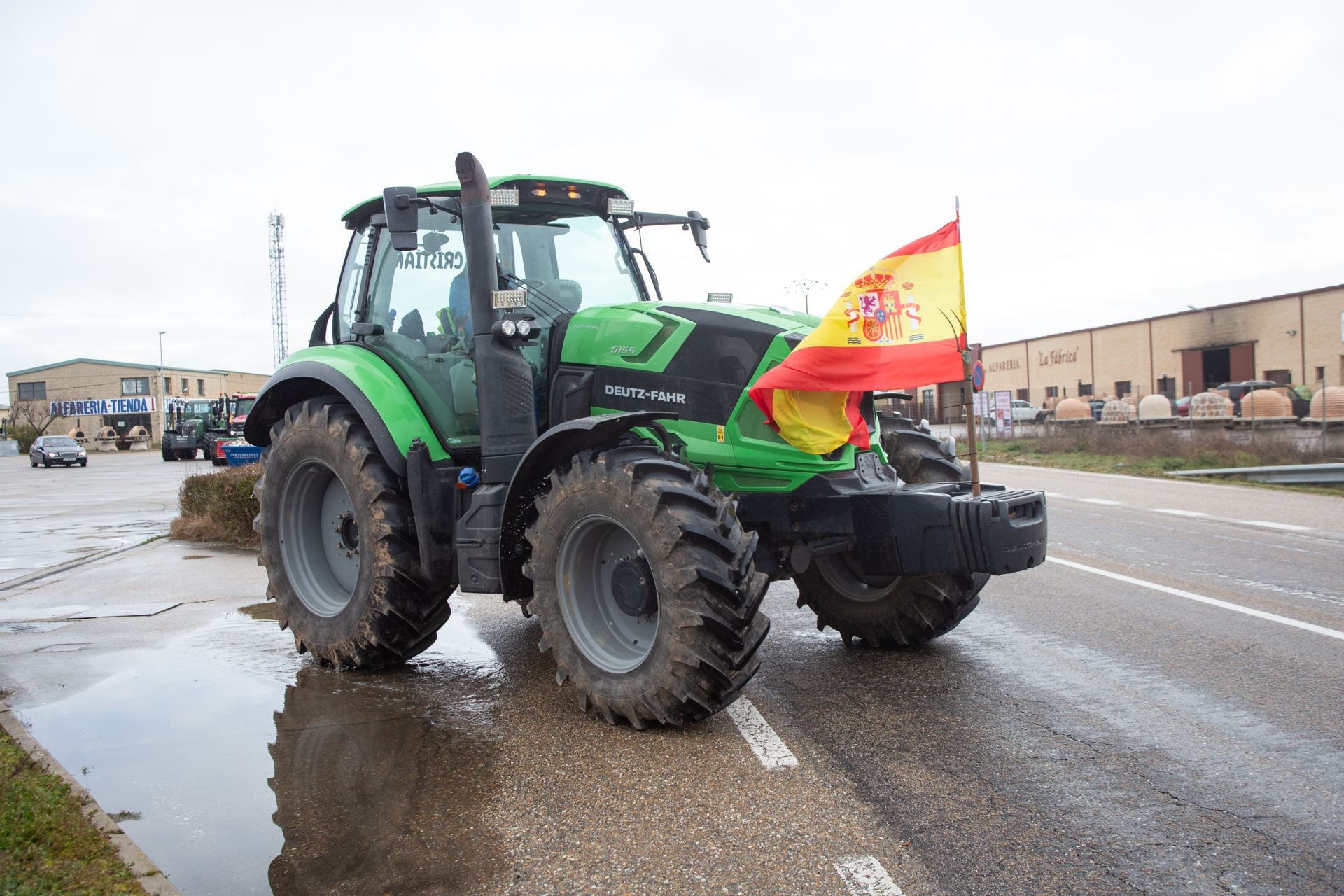 Los tractores vuelven a tomar las carreteras