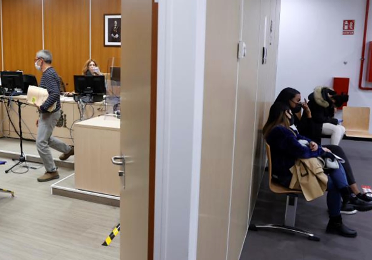 Un juzgado de Violencia contra la Mujer en Madrid en foto de archivo