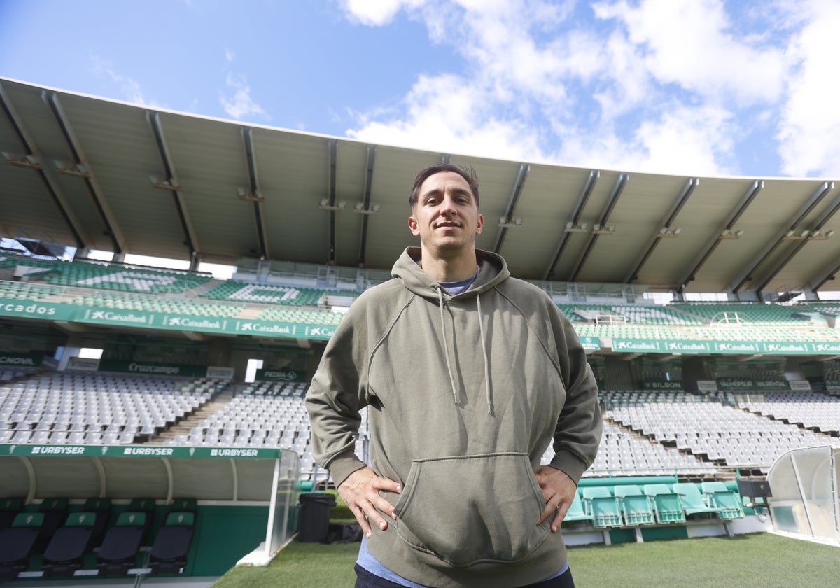 Cristian Carracedo posa para ABC en El Arcángel