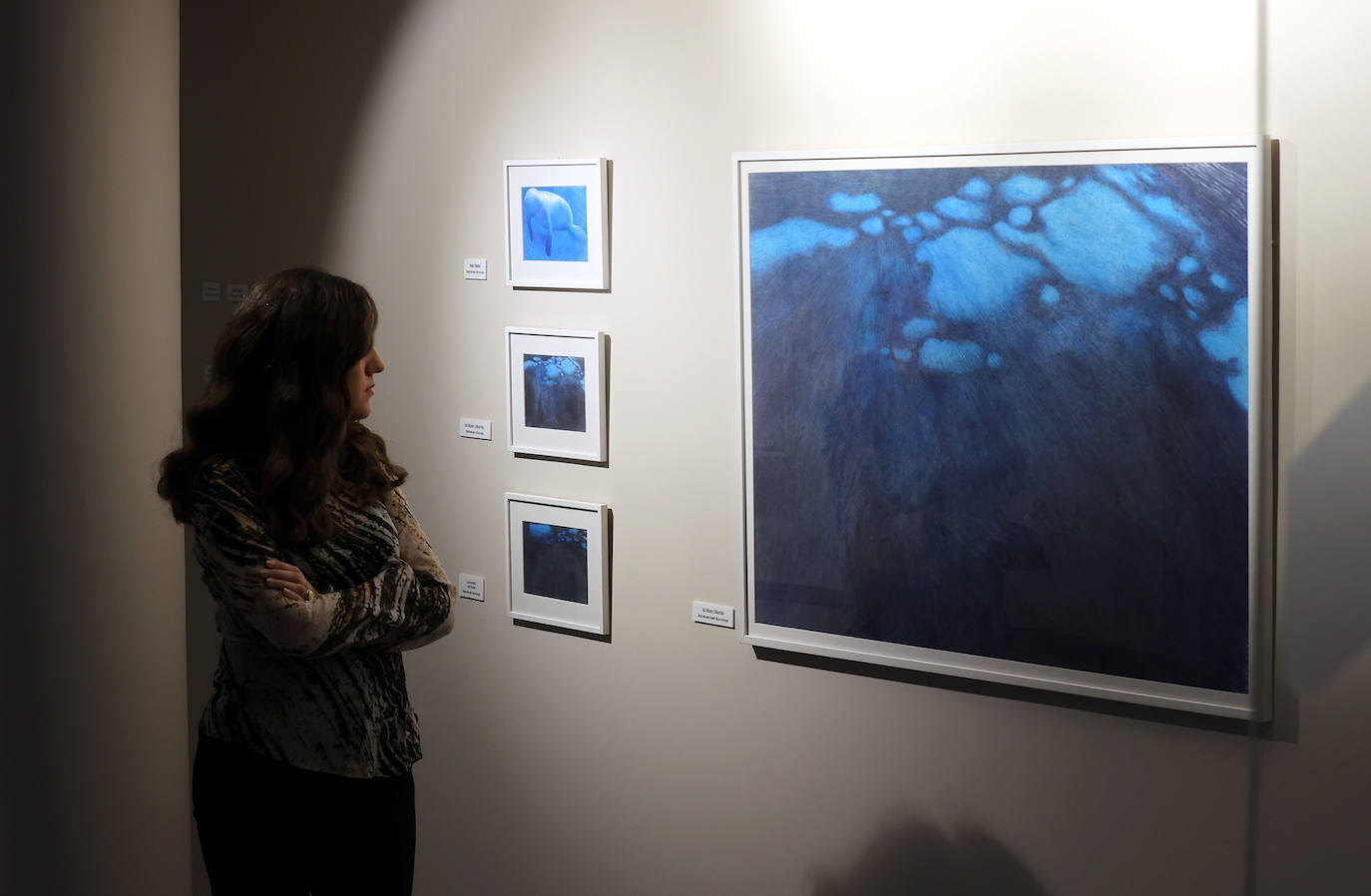 La exposición de Ana Martínez &#039;Ebria de carne azul&#039;, en imágenes