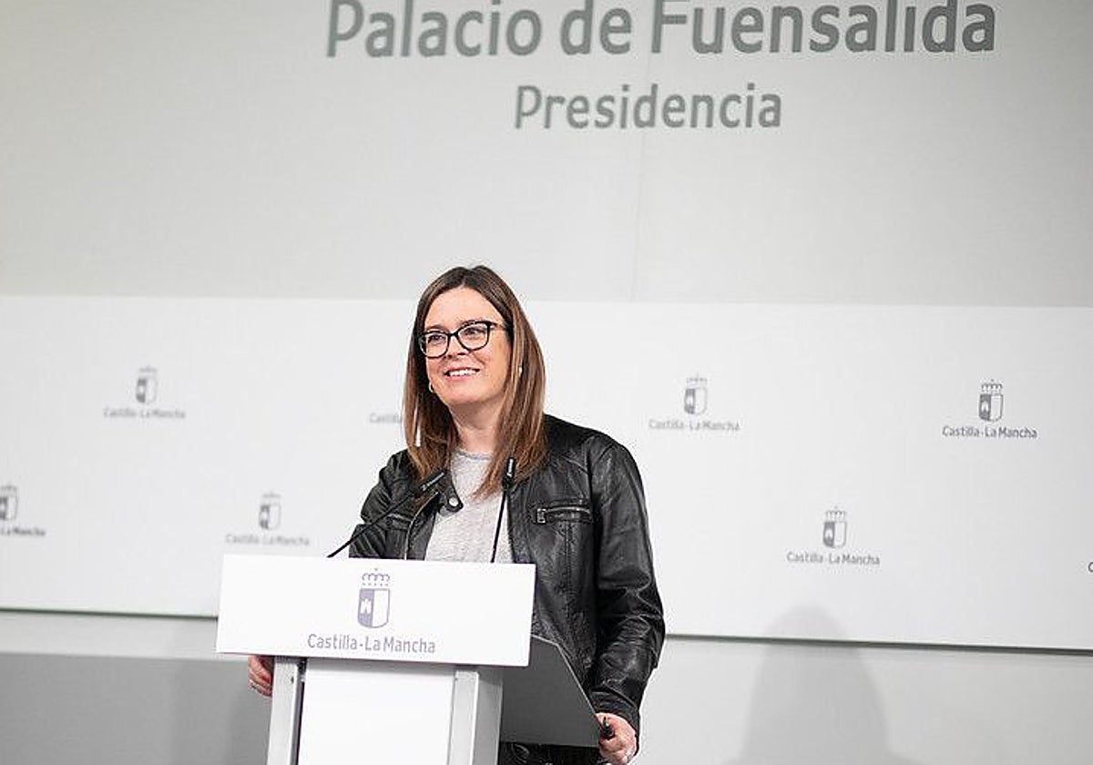 Esther Padilla, portavoz del Gobierno de Castilla-La Mancha