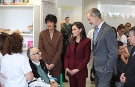 La imágenes de la visita de los Reyes al Hospital de Parapléjicos de Toledo