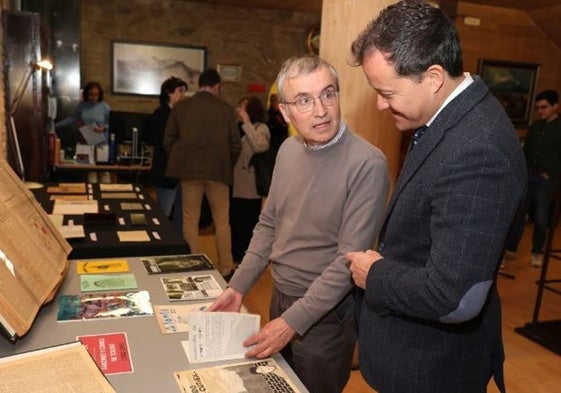 Mariano García Ruipérez junto al alcalde de Toledo, Carlos Velázquez, en una imagen reciente