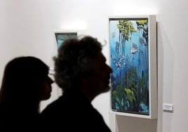 La exposición de Ana Martínez 'Ebria de carne azul', en imágenes