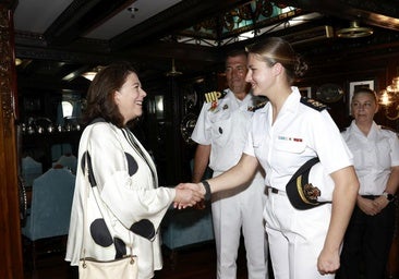 Brasil recibe a la Princesa Leonor tras tres semanas cruzando el Atlántico a bordo de Elcano