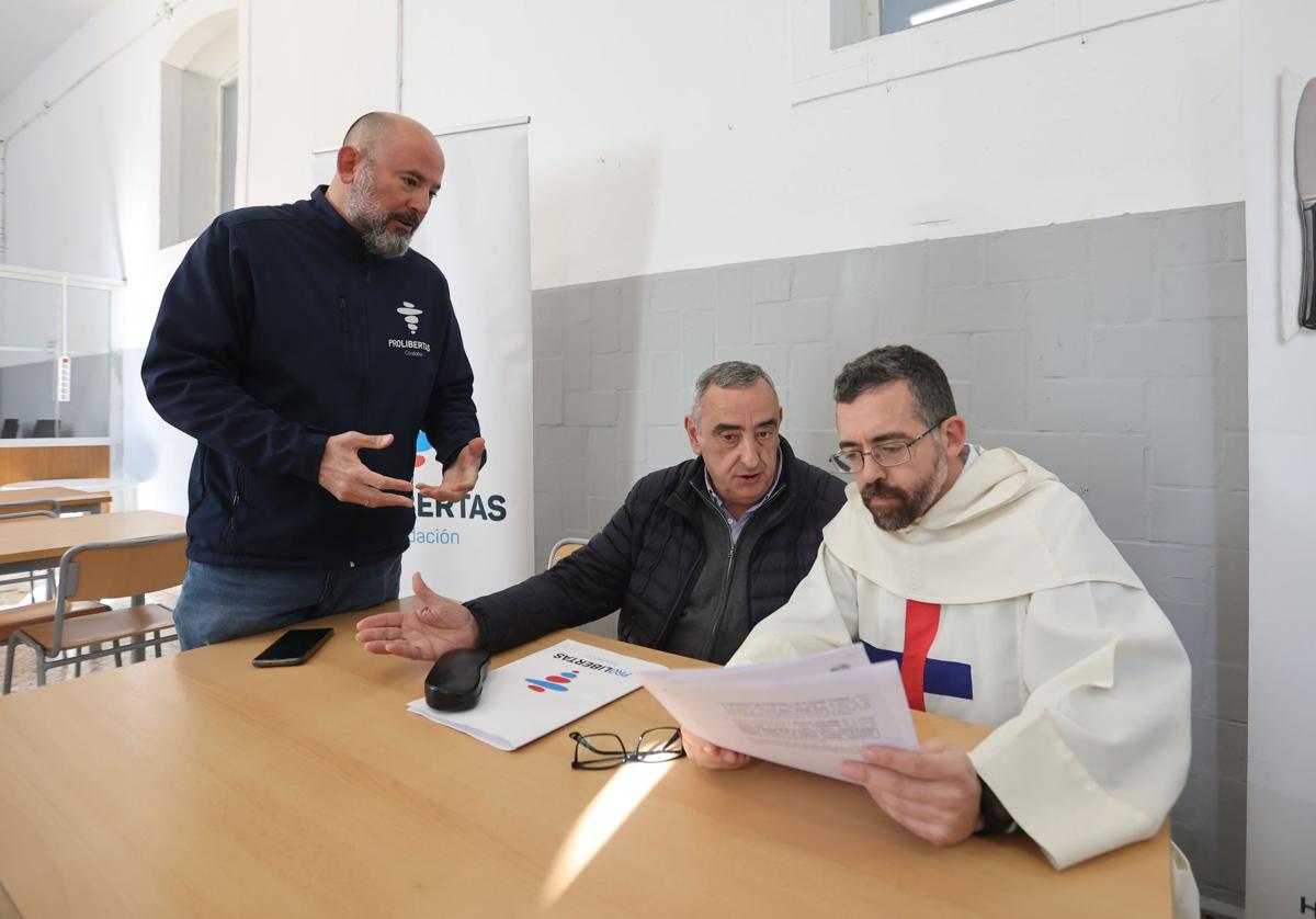Eduardo García, Antonio Jiménez y Sergio García