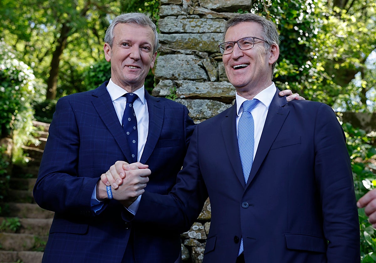 Feijóo y Rueda clausuran el acto Aniversario 18F: Galicia Goberna