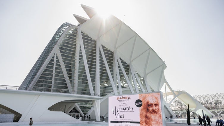 El Museu de les Ciències de Valencia presenta en marzo una gran exposición dedicada a Leonardo da Vinci