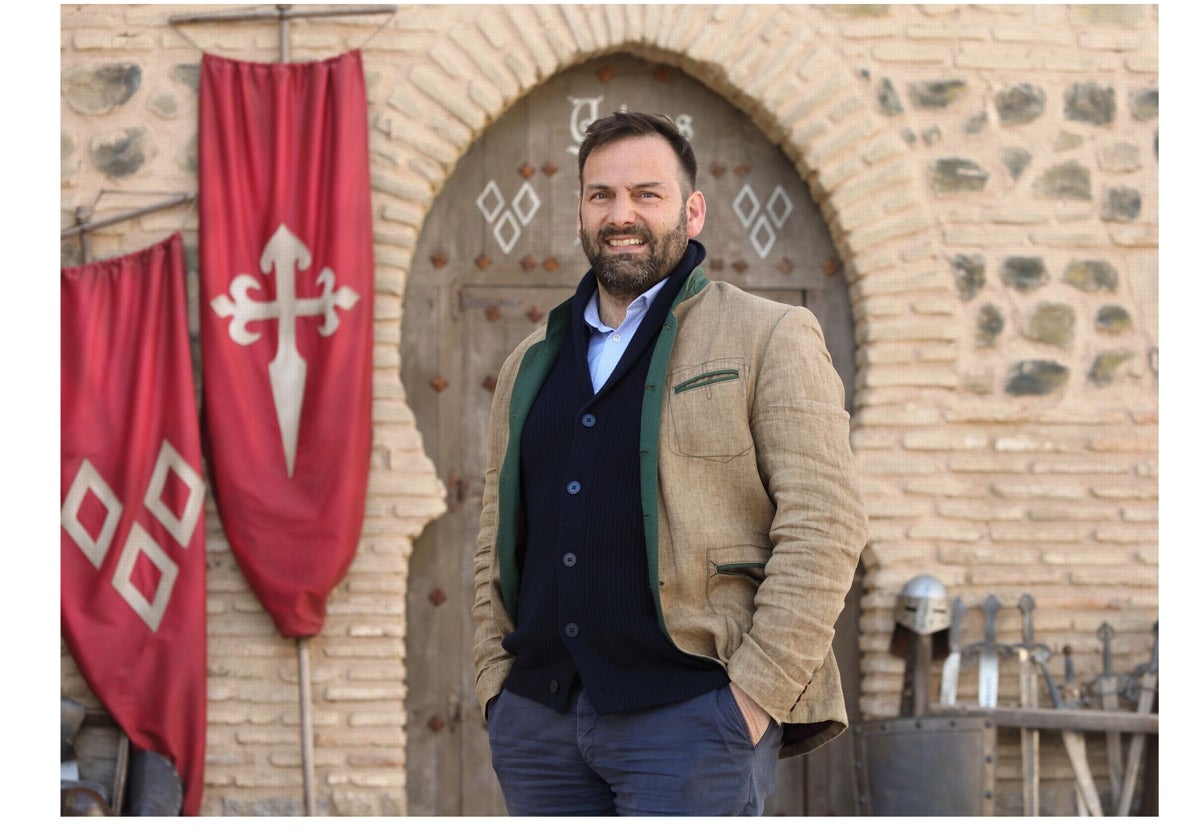 Erwan de la Villéon, CEO de Puy du Fou España, posa para ABC en el parque