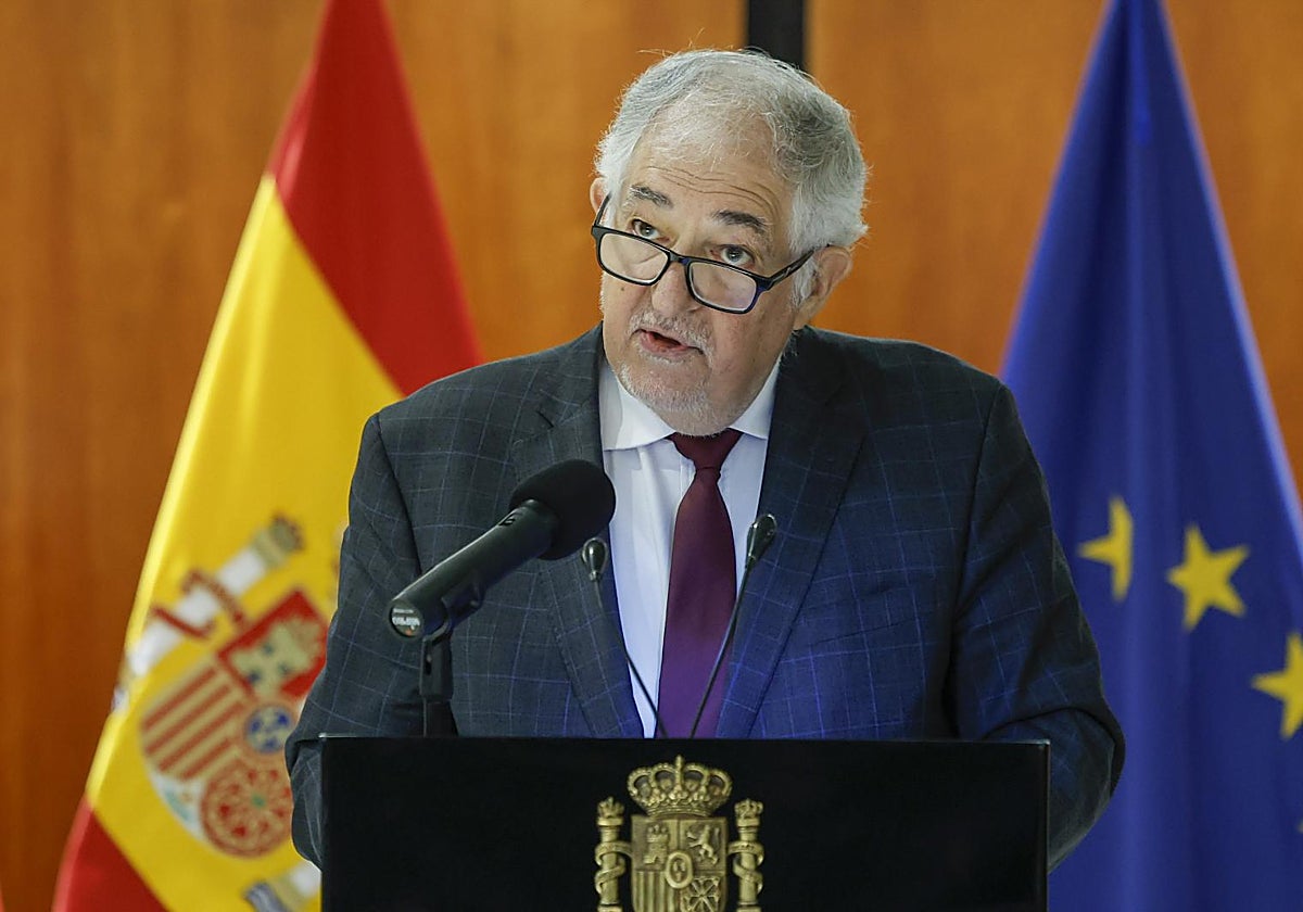 Cándido Conde-Pumpido, presidente del TC