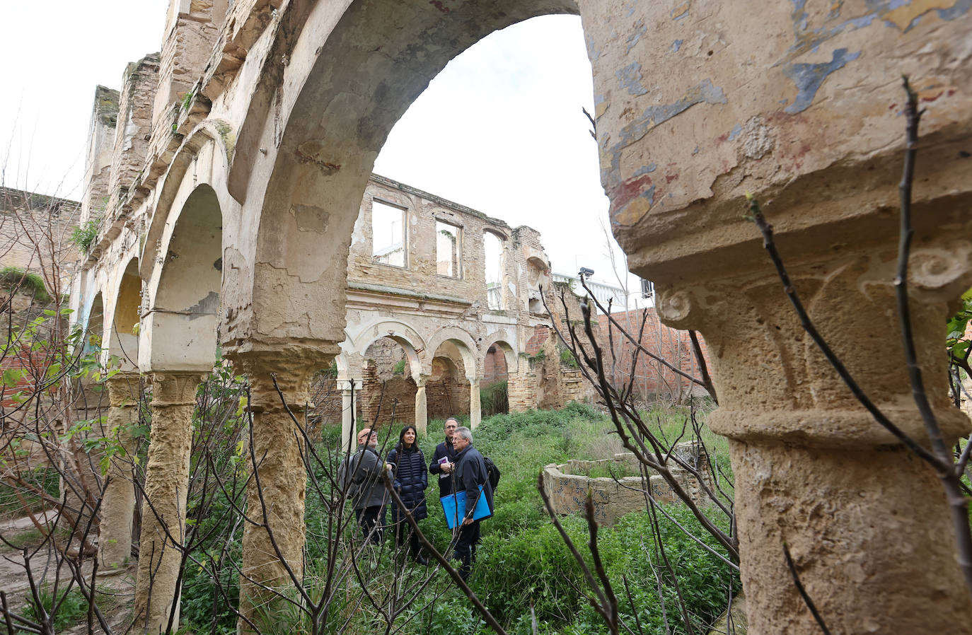 Comienza la restauración del convento de Regina de Córdoba, en imágenes