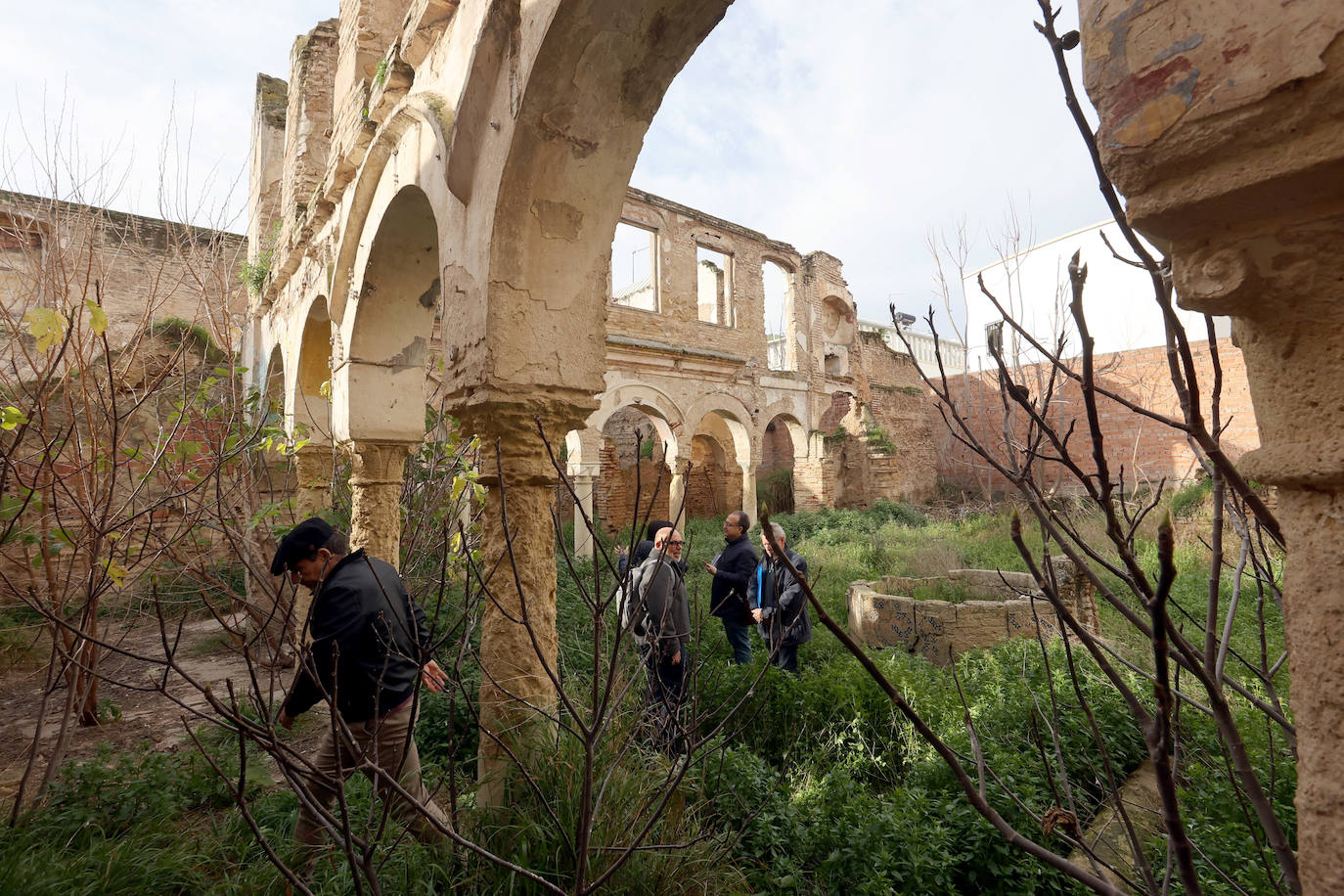 Comienza la restauración del convento de Regina de Córdoba, en imágenes