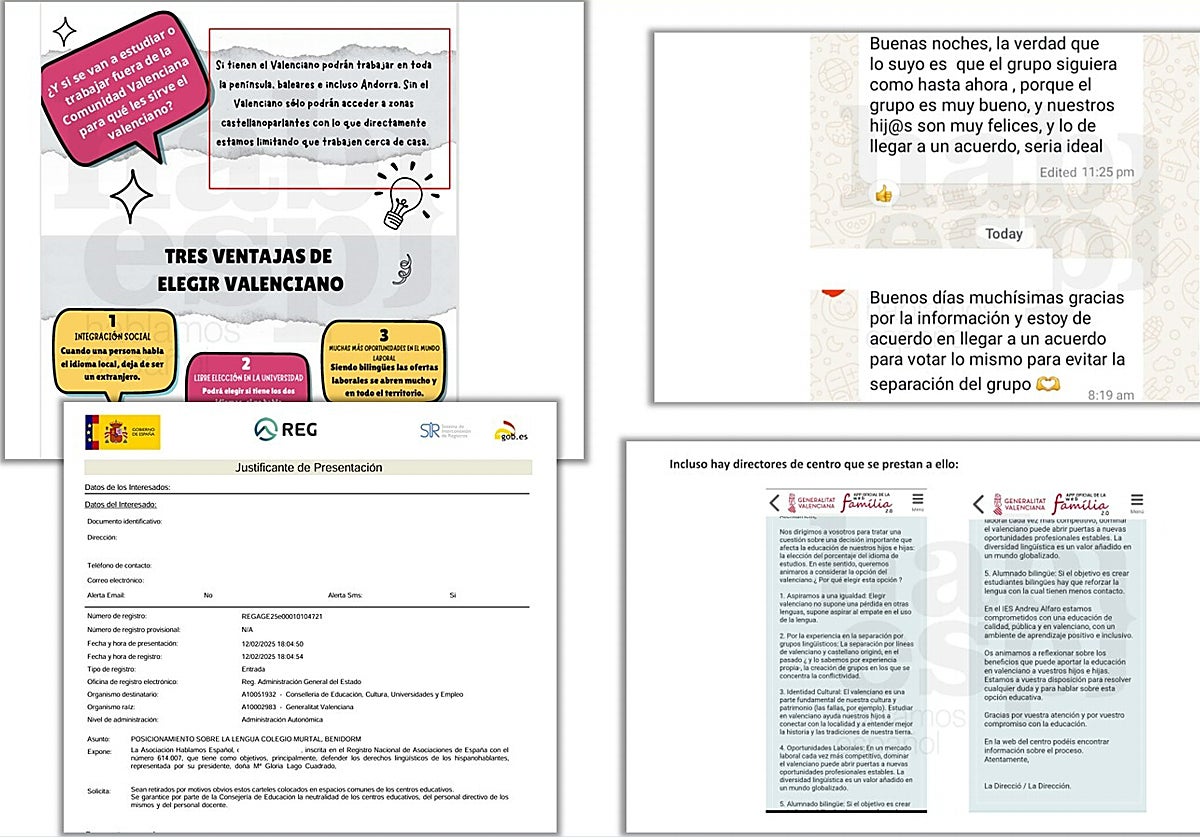 Presentan 93 pruebas de la «manipulación» para que las familias no ...