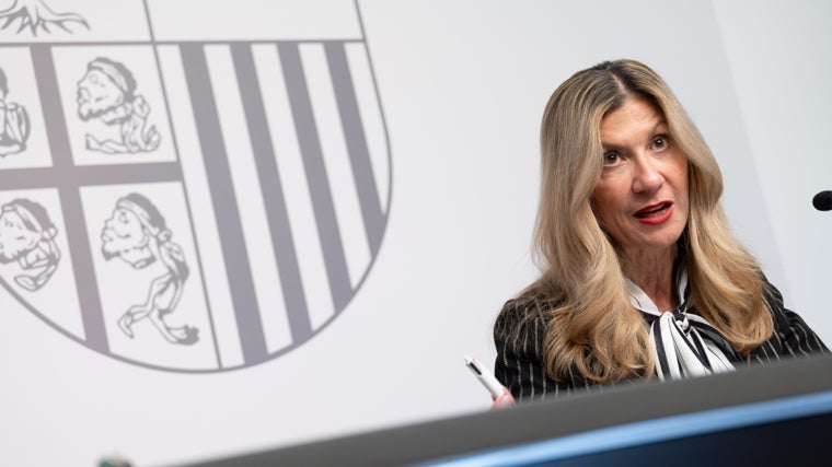 Mar Vaquero, vicepresidenta del Ejecutivo aragonés