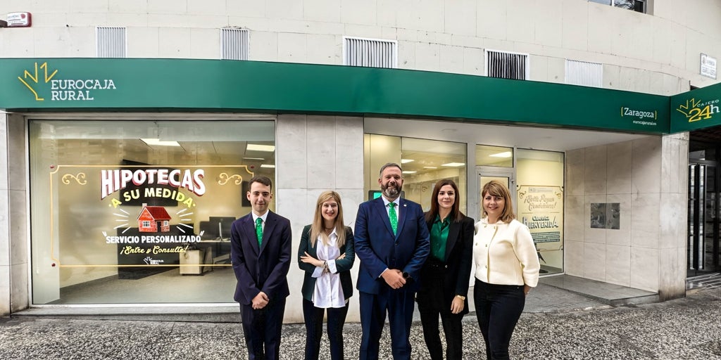 Eurocaja Rural abre su primera oficina en Zaragoza