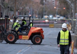 Más afectaciones en la calle Urgell de Barcelona: las obras de la L8 obligan a ampliar el corte