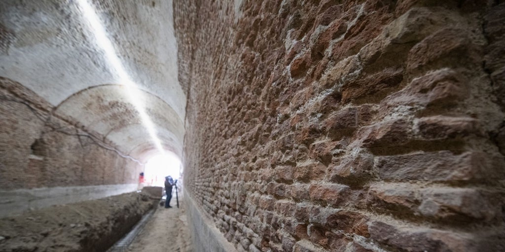 El primer tramo del túnel secreto de Bonaparte se reabrirá a final de año