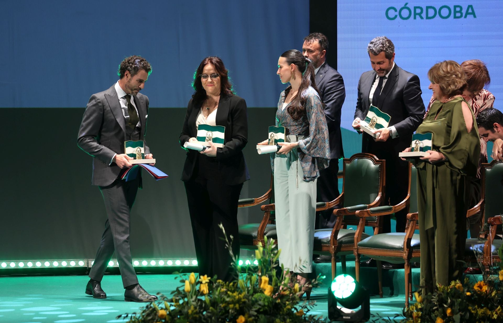 La entrega de las Banderas de Andalucía en Córdoba, en imágenes