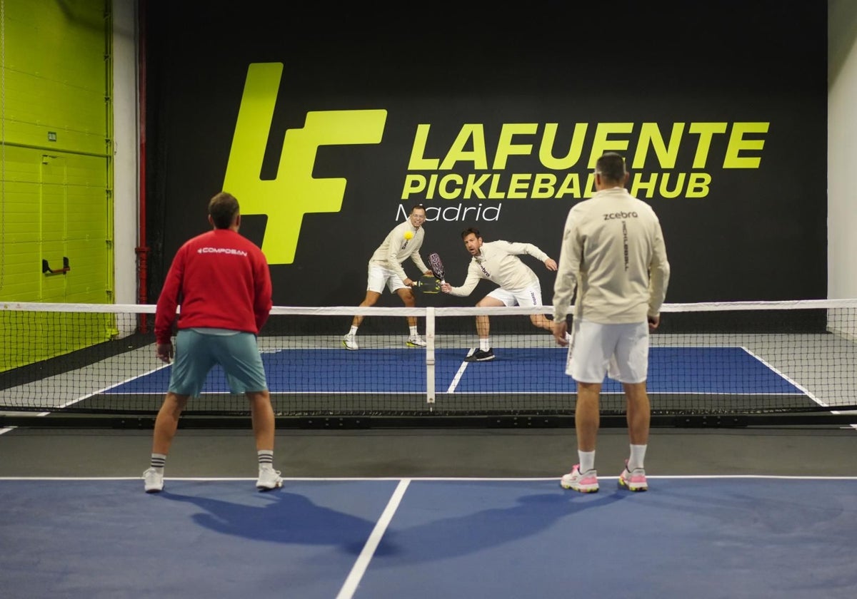 Inauguración del Lafuente Pickleball Hub, el mayor centro de este deporte en Europa