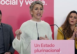 Yolanda Díaz pide que se investigue «todo lo que sea menester» sobre las denuncias contra Monedero