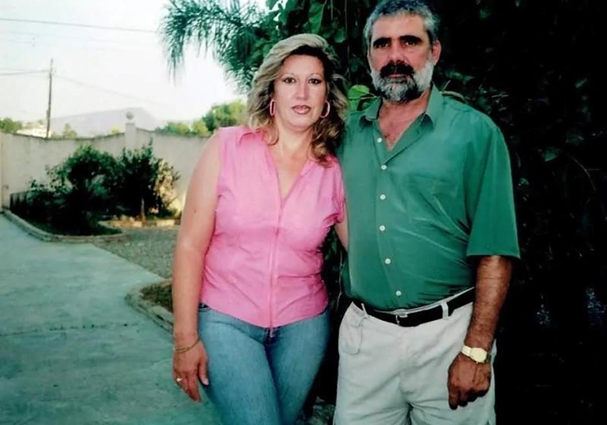 Lucía Garrido y su ex pareja Manuel Alonso