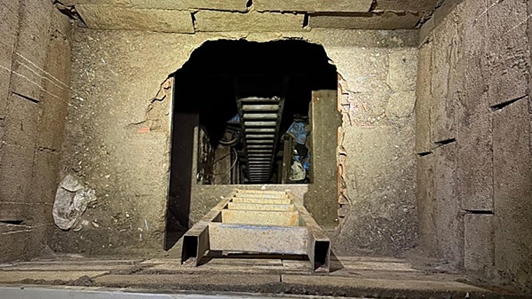 Narcotúnel hallado entre Ceuta y Marruecos