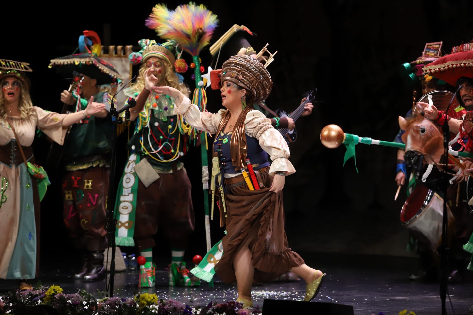 La final del Concurso de Agrupaciones del Carnaval de Córdoba, en imágenes