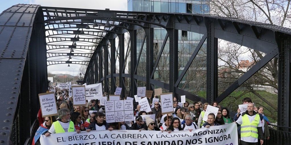 Oncobierzo clama en Valladolid por una sanidad pública digna