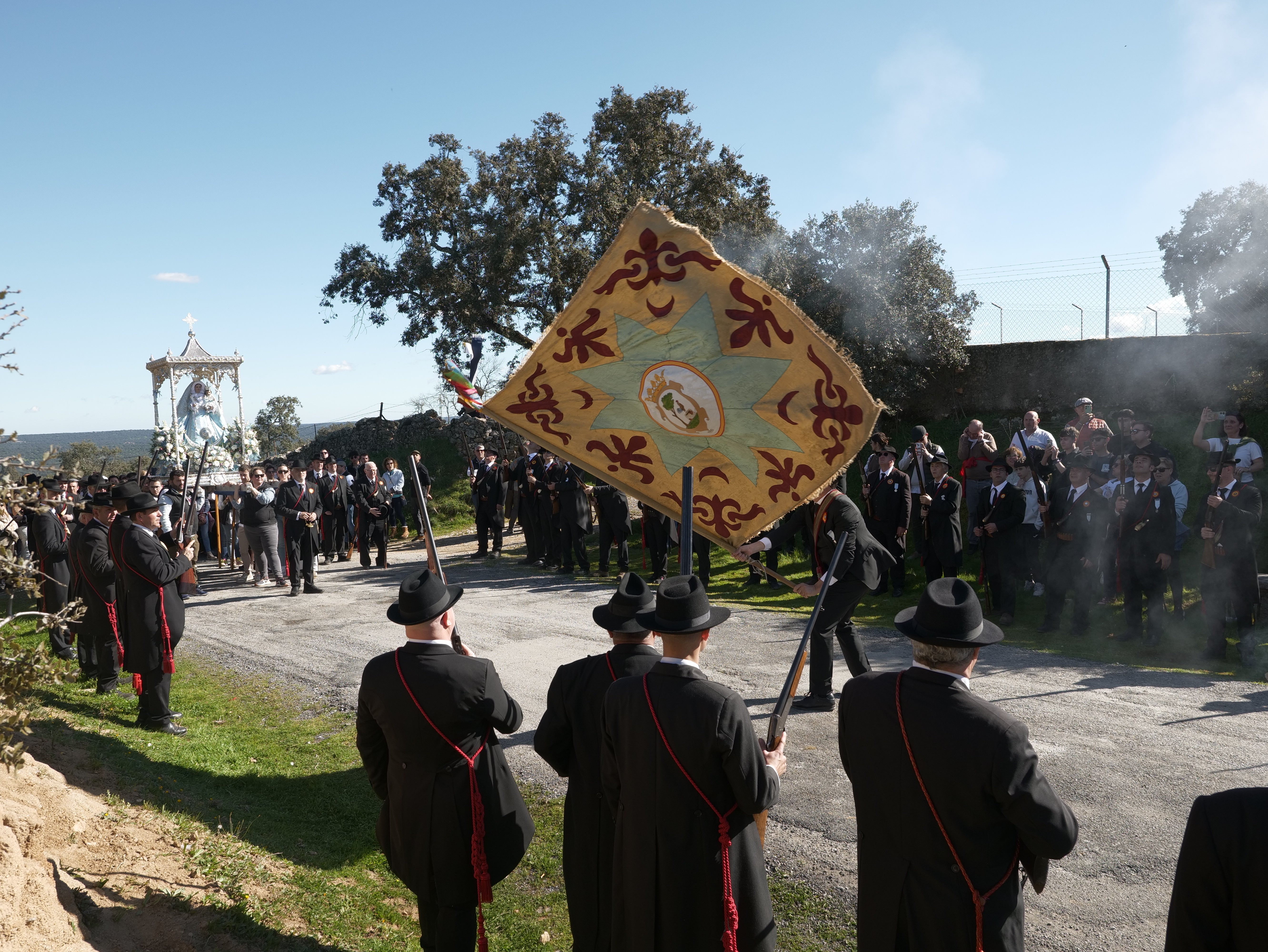 La multitudinaria procesión de la Virgen de Luna en Pozoblanco, en imágenes