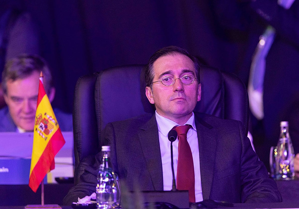 El ministro de Asuntos Exteriores, José Manuel Albares
