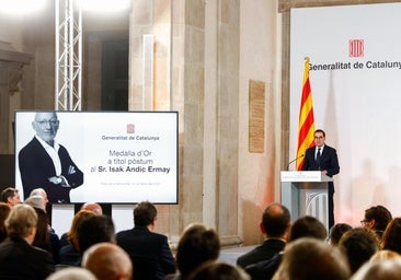 La Generalitat otorga su Medalla de Oro a título póstumo a Isak Andic