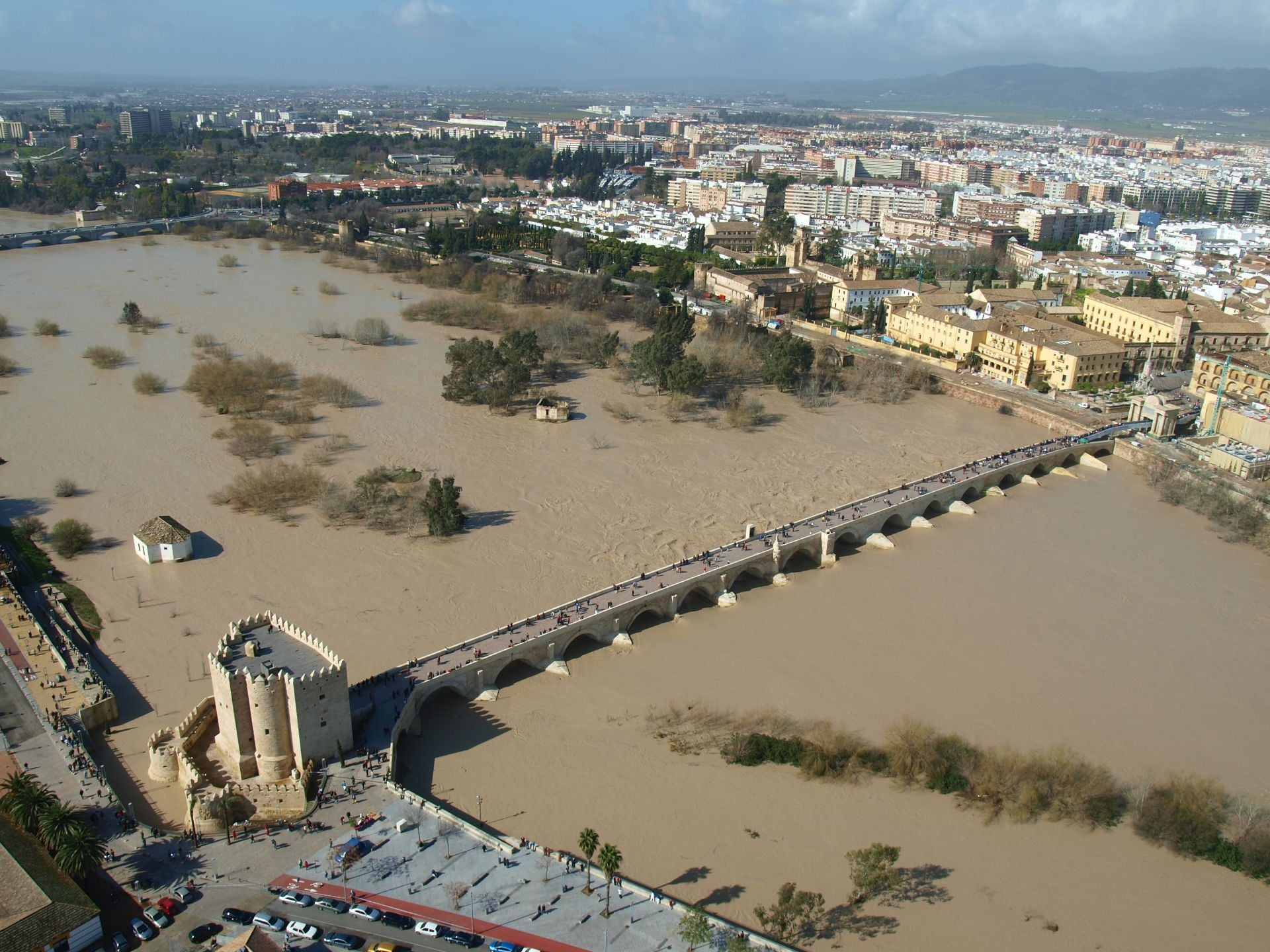 Las inundaciones de 2010 en Córdoba, a vista de pájaro