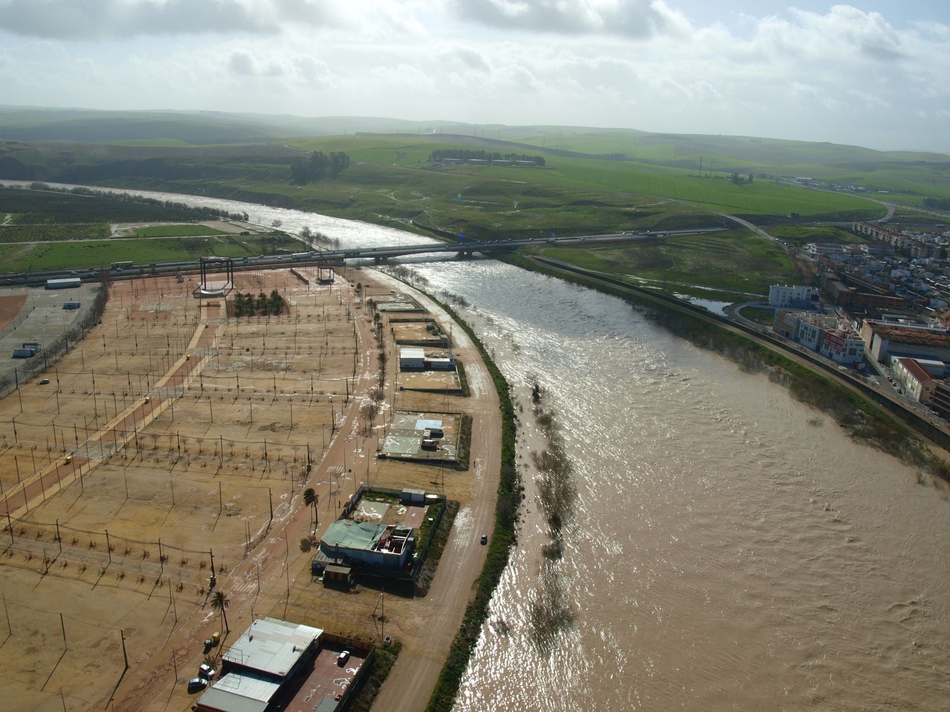 Las inundaciones de 2010 en Córdoba, a vista de pájaro