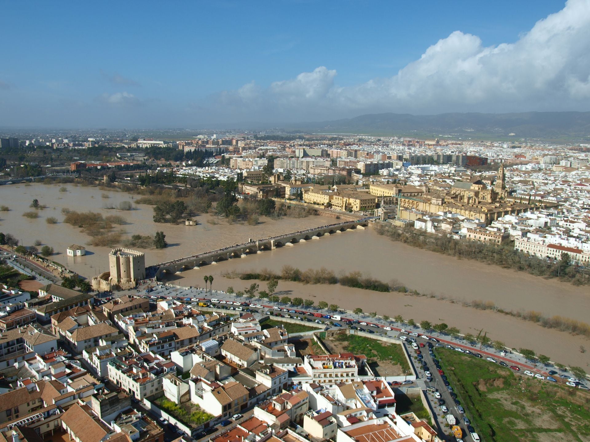 Las inundaciones de 2010 en Córdoba, a vista de pájaro
