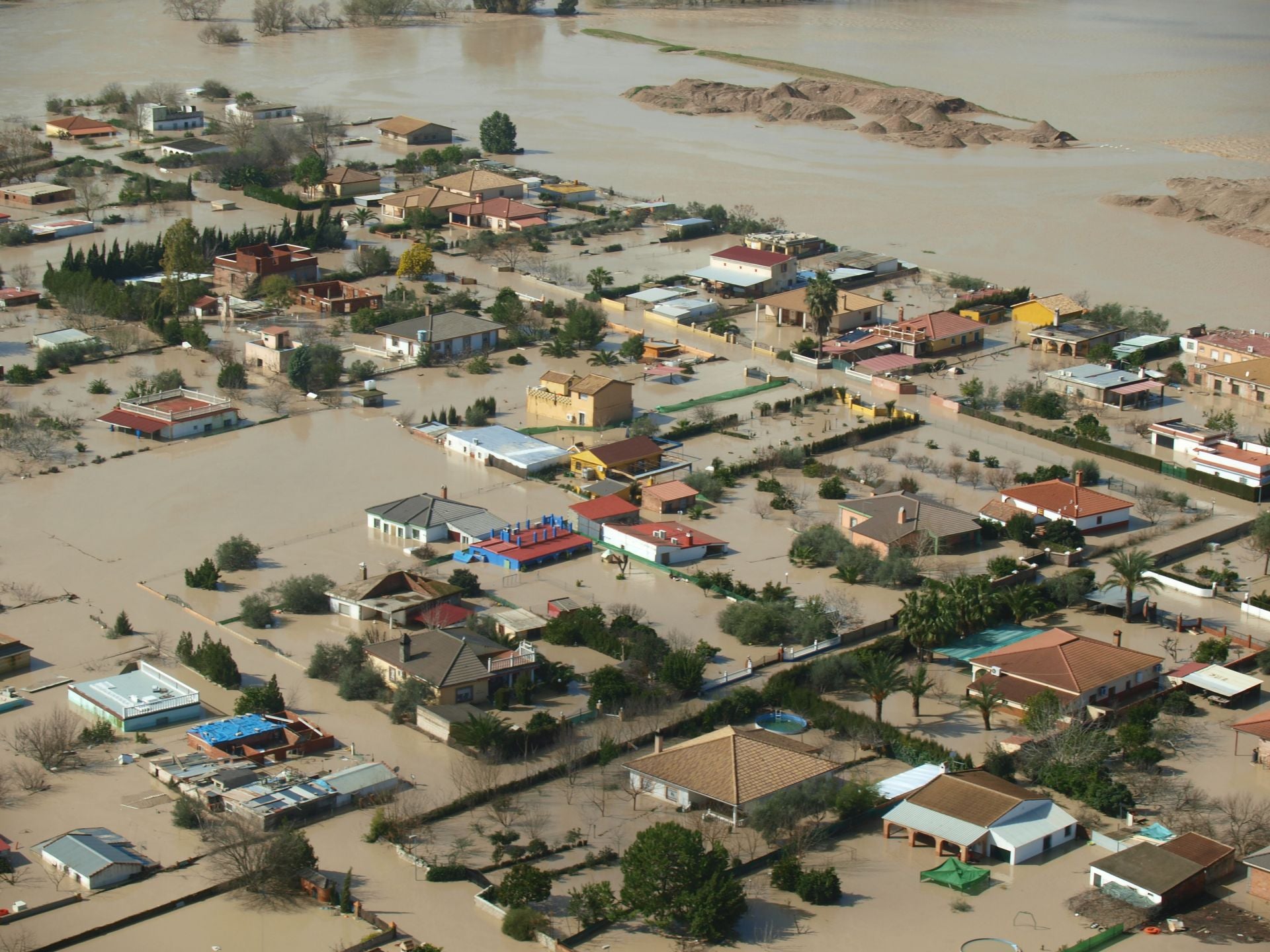 Las inundaciones de 2010 en Córdoba, a vista de pájaro