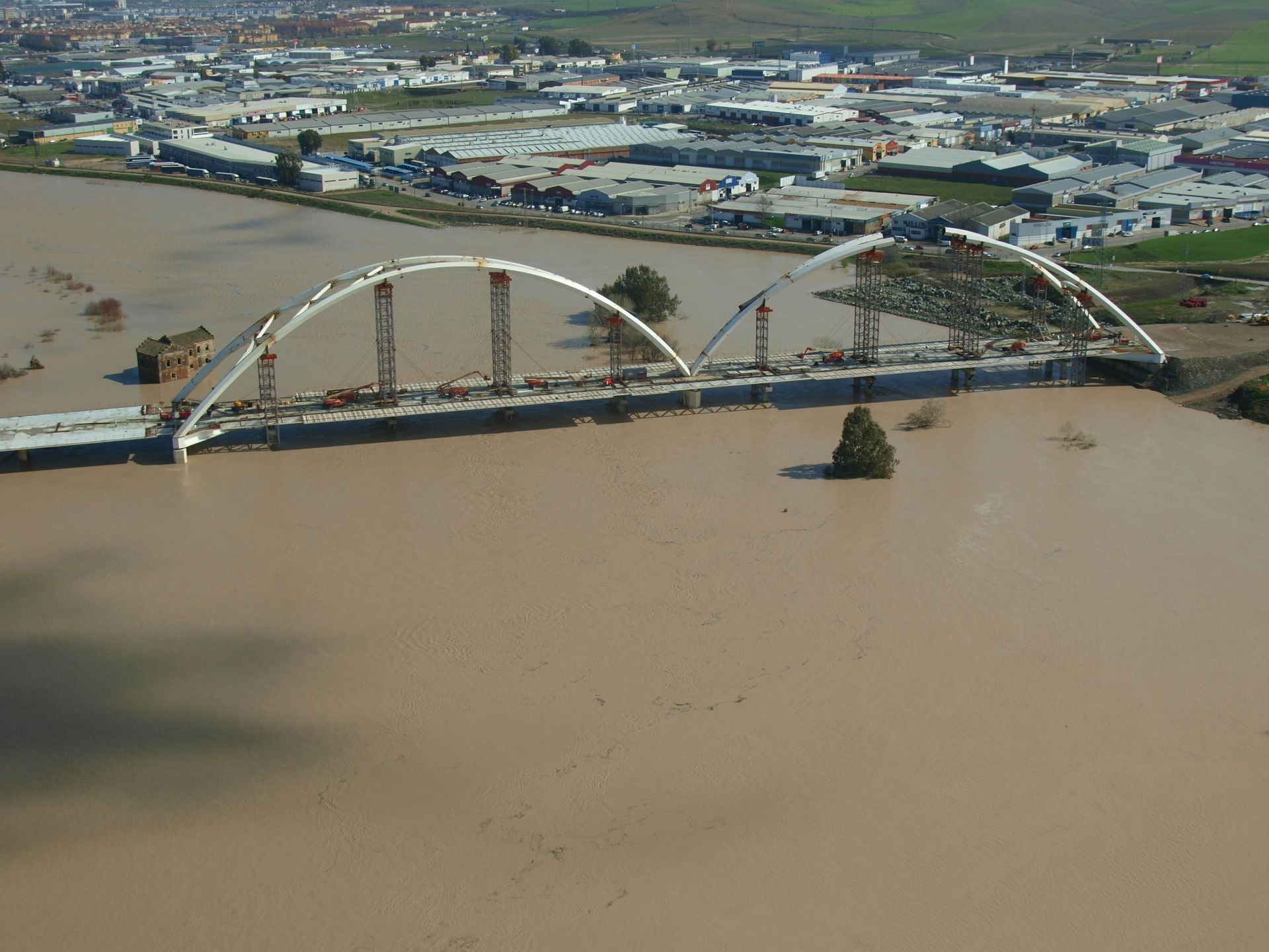 Las inundaciones de 2010 en Córdoba, a vista de pájaro