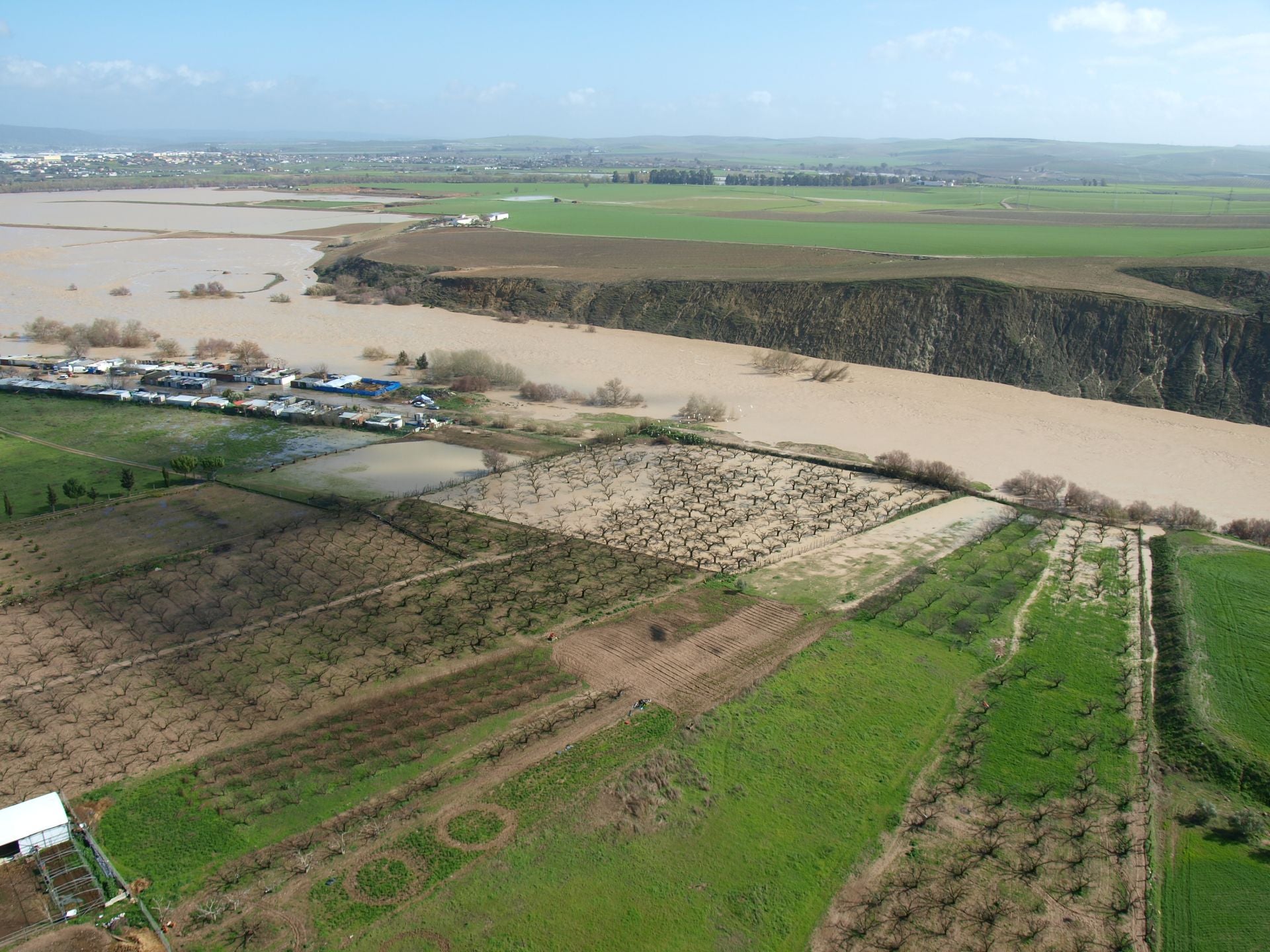 Las inundaciones de 2010 en Córdoba, a vista de pájaro
