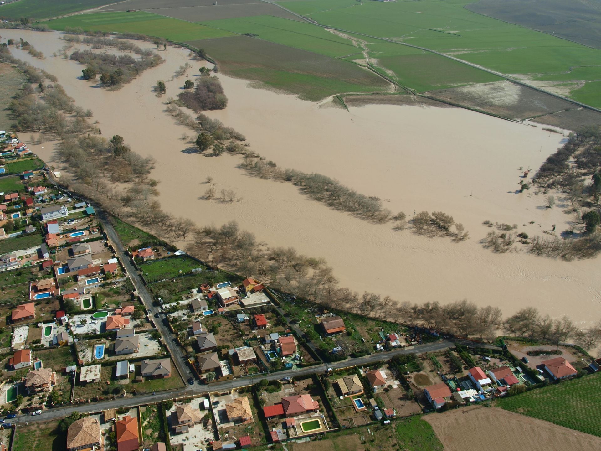Las inundaciones de 2010 en Córdoba, a vista de pájaro