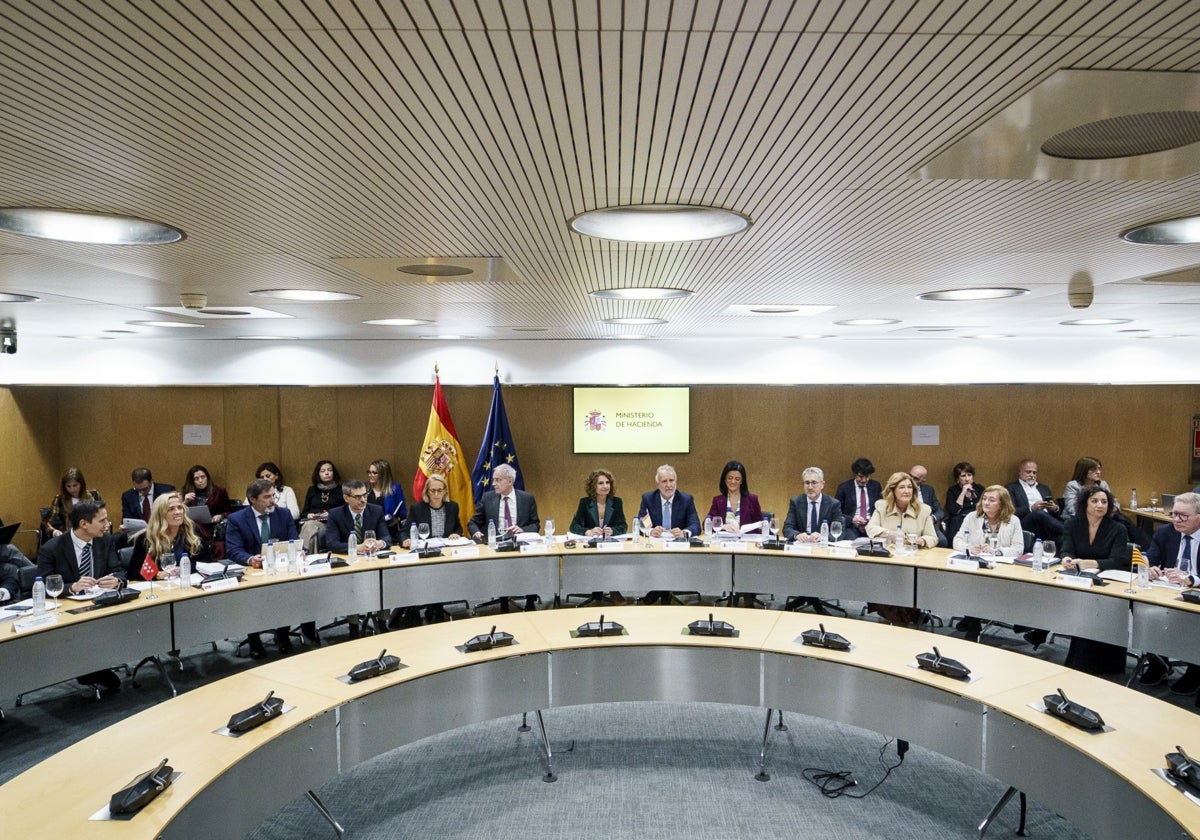 Reunión del Consejo de Política Fiscal y Financiera celebrado este miércoles en Madrid