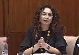 María Jesús Montero, en 2018: «Montoro no puede pretender que, vía reestructuración de deuda, se sustituya el debate de la financiación»