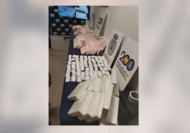 Detenidos dos regentes de un narcopiso en San Blas al pillarles con 111 kilos de cocaína valorados en 13 millones de euros