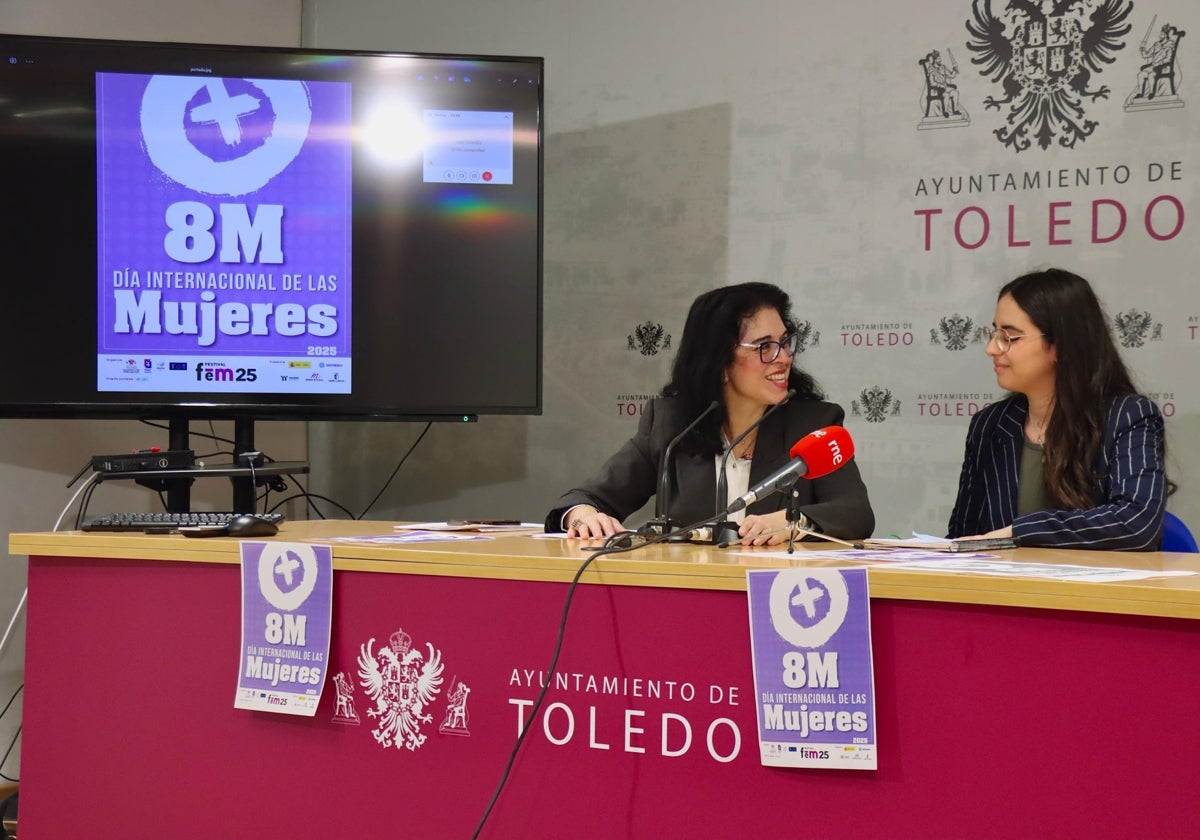 Illescas ha estado acompañada por Irene Escobar, trabajadora social de la asociación APLEC Inclusión Más Igualdad