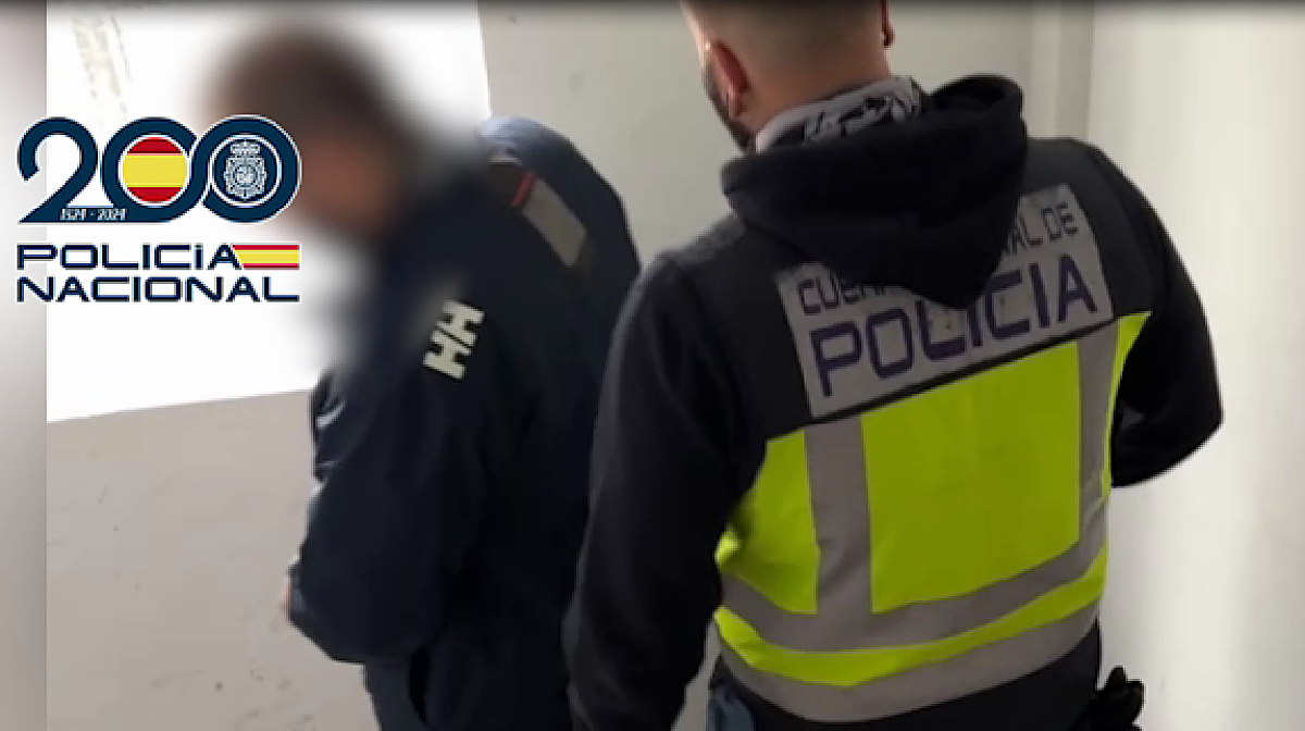 Imagen del detenido por poseer más de 7.000 archivos pedófilos en Valencia