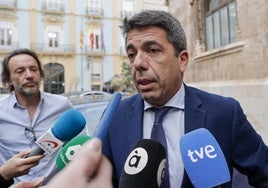 Mazón elude valorar el respaldo de Génova: «Estamos en la recuperación, es lo más importante»