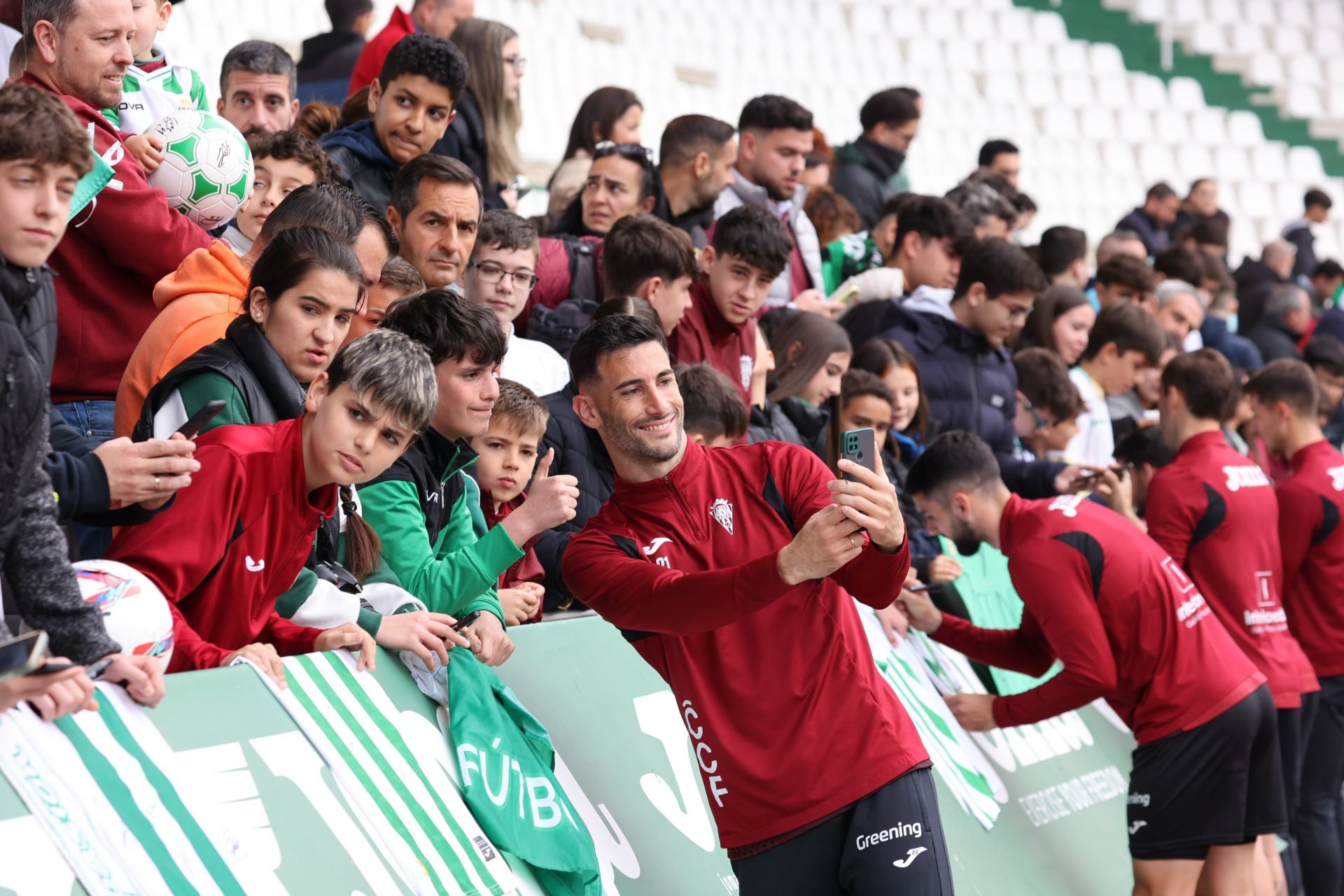 La exitosa jornada de puertas abiertas del Córdoba CF, en imágenes