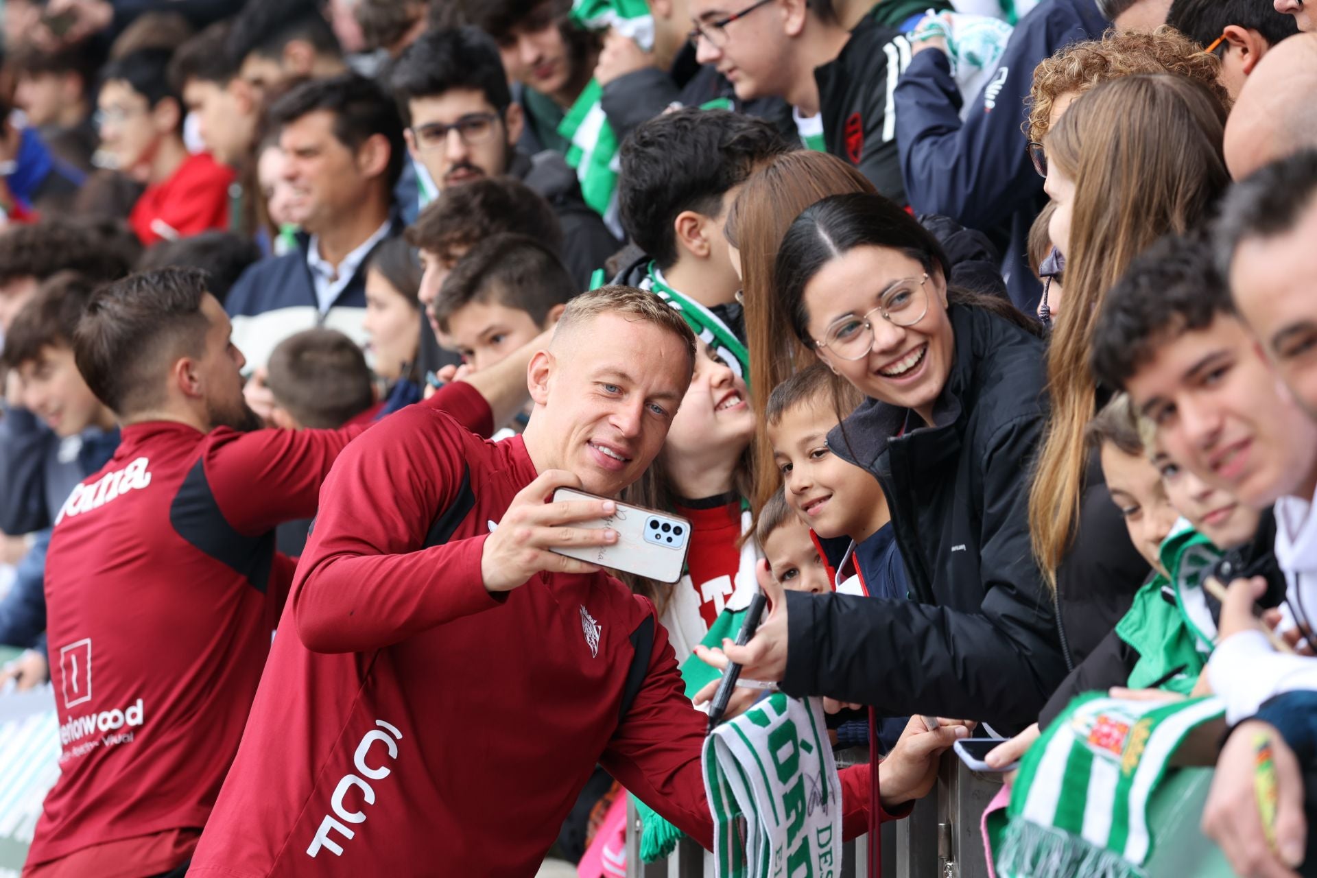 La exitosa jornada de puertas abiertas del Córdoba CF, en imágenes
