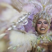 Coral Gutiérrez, reina del Carnaval de Las Palmas de Gran Canaria