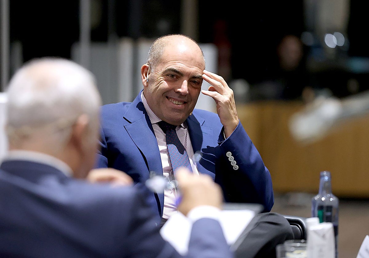Lorenzo Amor, en un acto en Córdoba