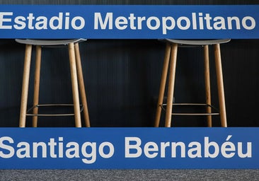 Sortean las lamas de las estaciones de Santiago Bernabéu y Estadio Metropolitano